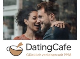 DatingCafe Screenshot, so sieht die Startseite aus